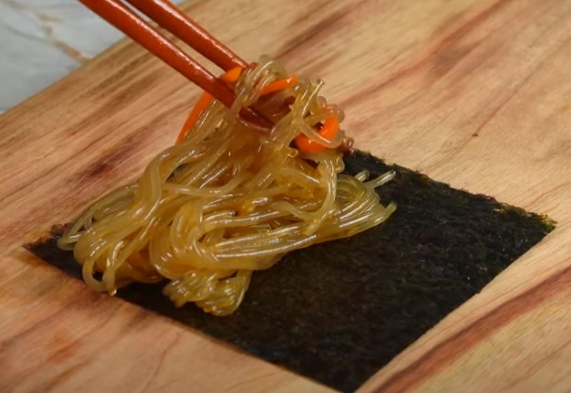 에어프라이어 비디오 레시피 airfood 김말이(seaweed roll), airfood recipe, airfood 레시피 사진